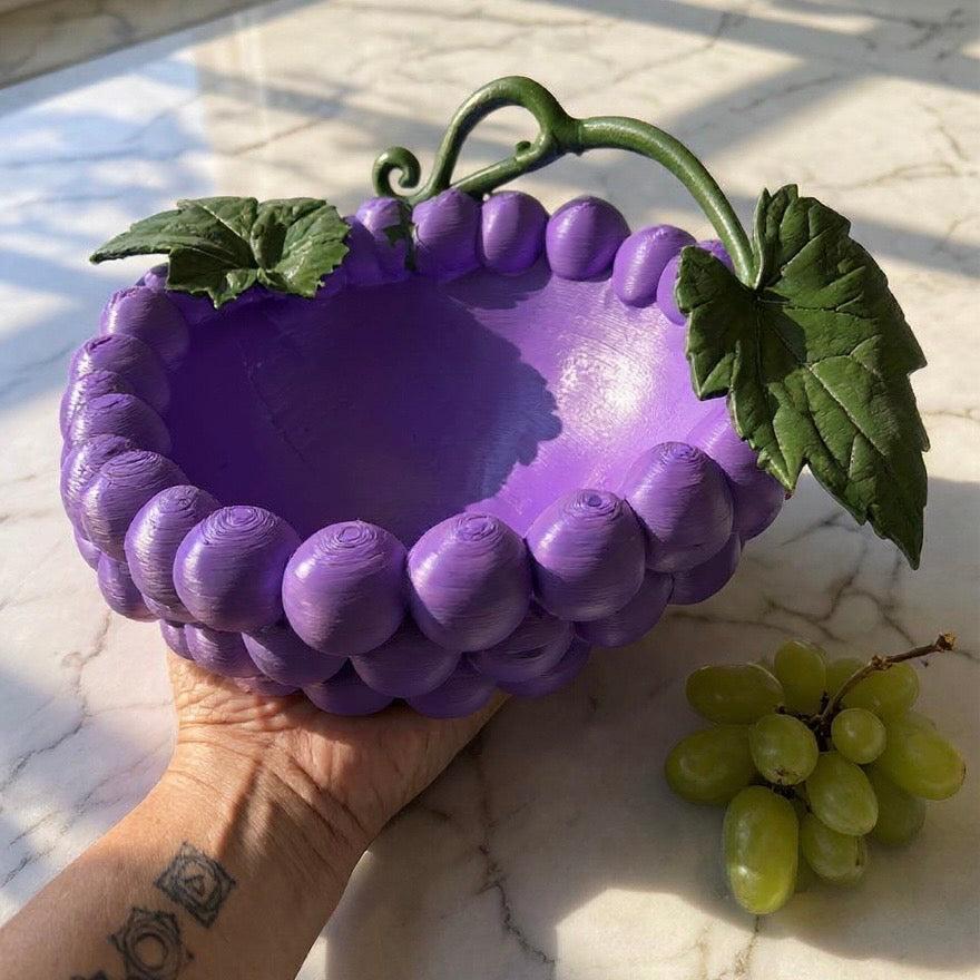 Grape Bowl Fruit Basket