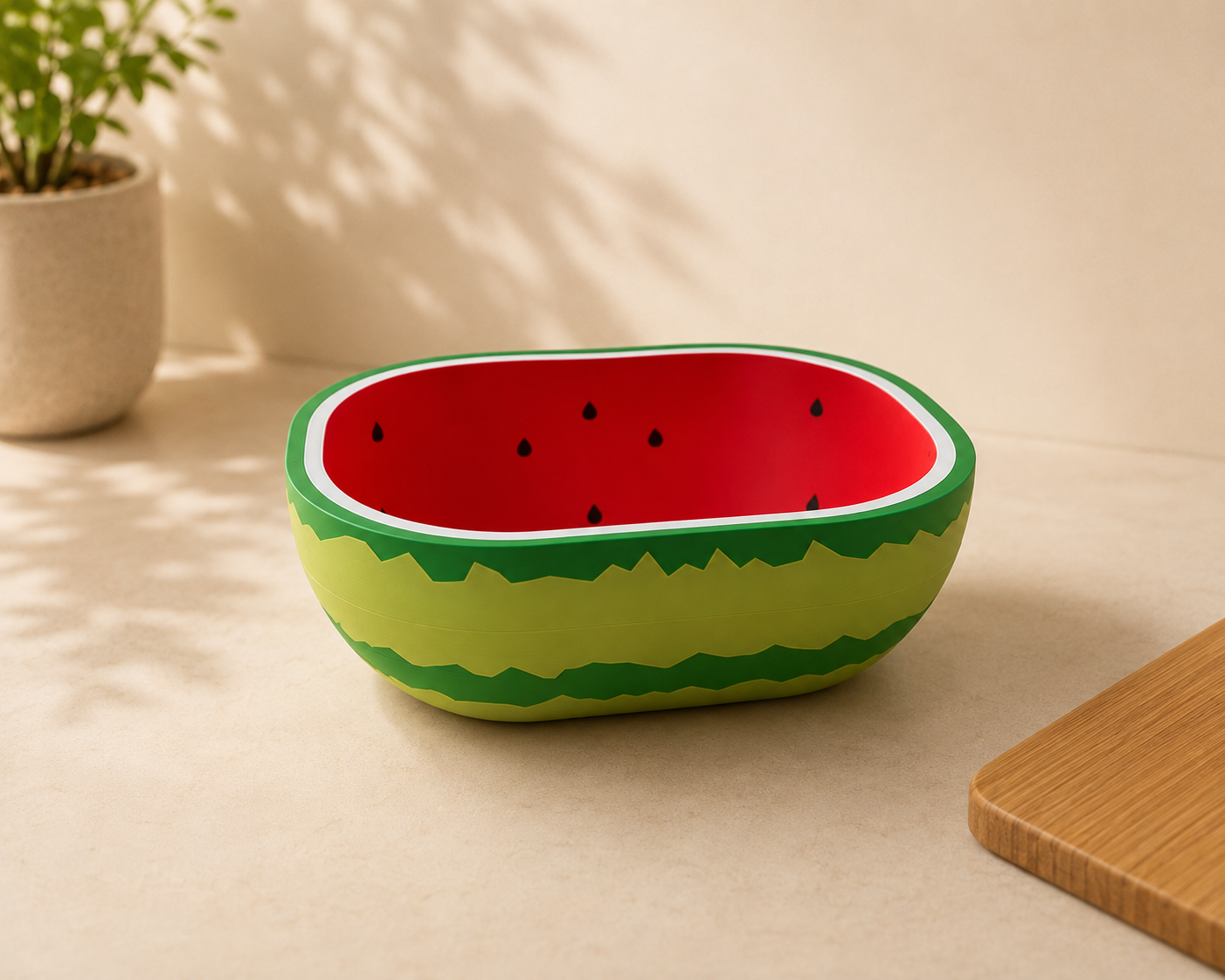 Watermelon Bowl Fruit Basket