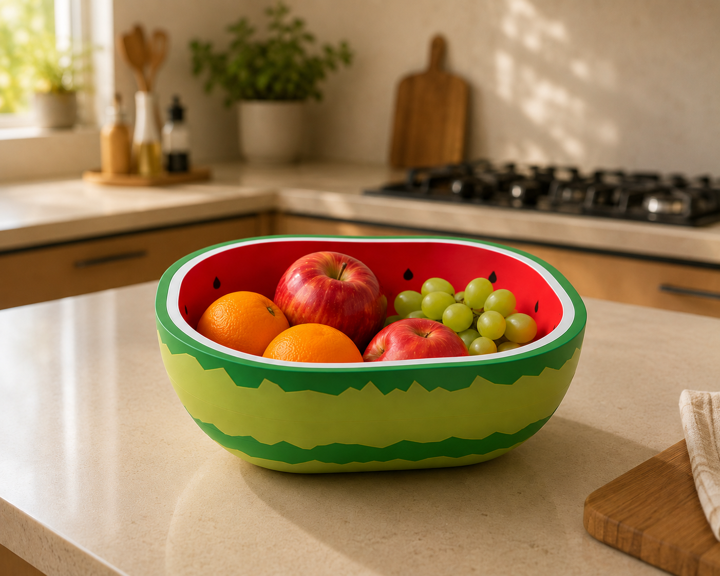 Watermelon Bowl Fruit Basket