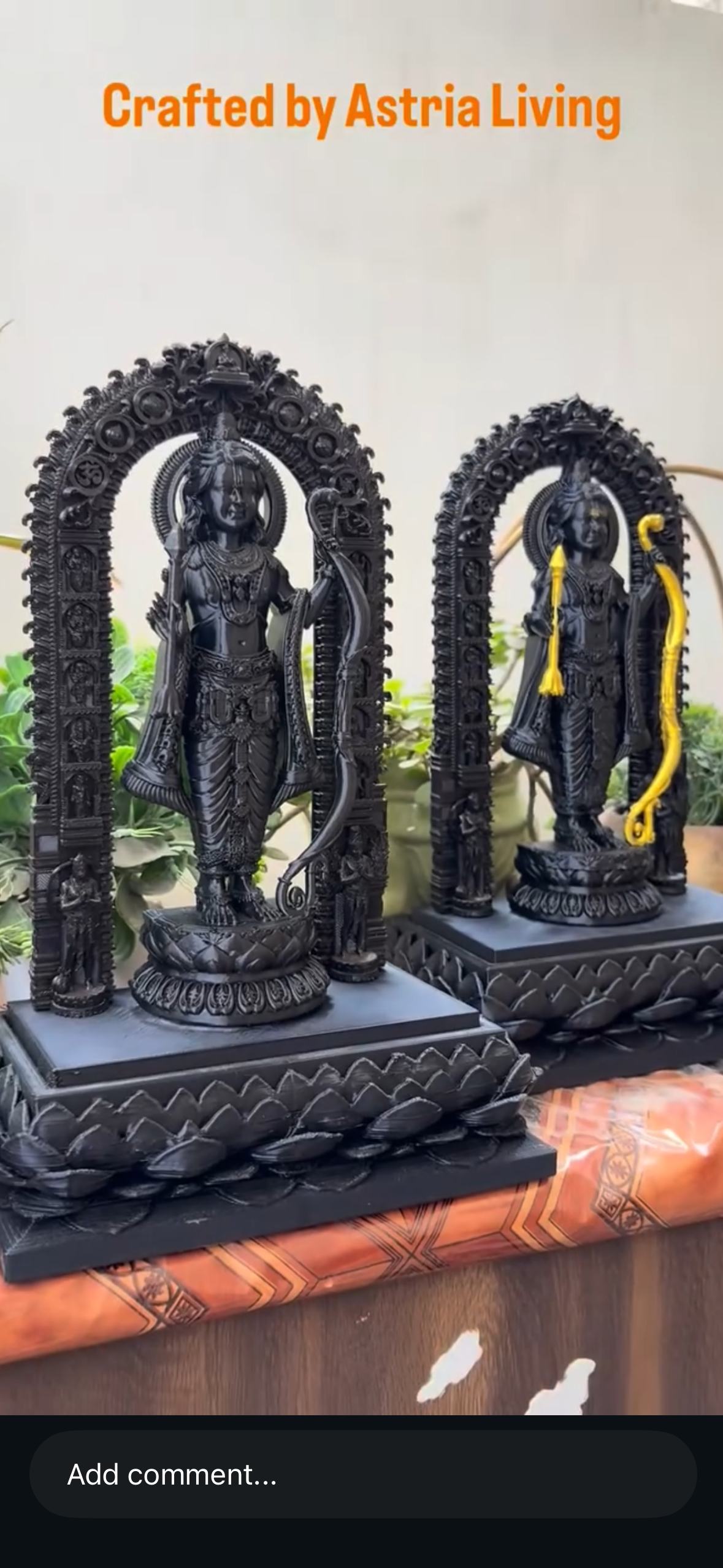 The Divine Ram Lalla Sculpture