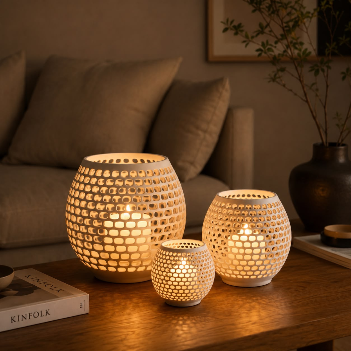 Bloom Lite Tea Lamp (Set of 3)